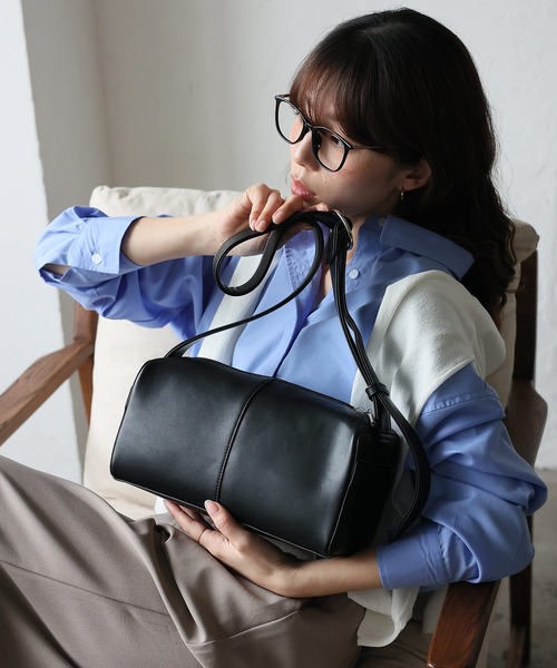 セール】ワンショルダースクエアバッグ クロスボディバッグ 横長バッグ