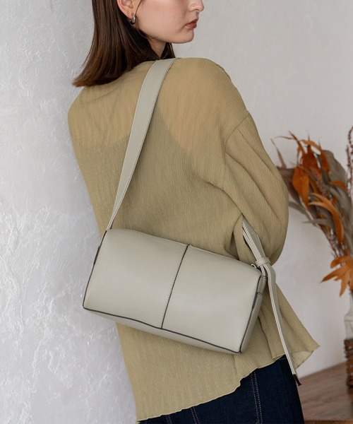 セール】ワンショルダースクエアバッグ クロスボディバッグ 横長バッグ
