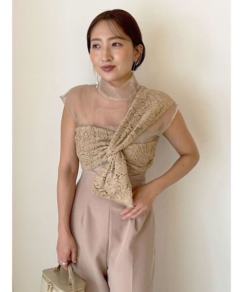 LAGUNAMOON（ラグナムーン）の「LADYエンブロイダリーツイストパンツ