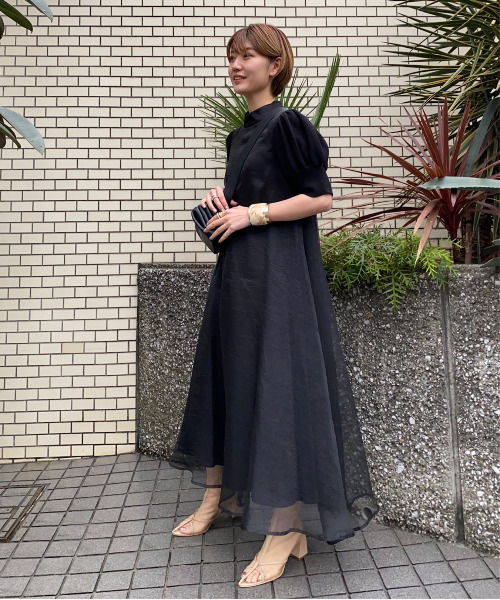 Ameri（アメリ）の「FLUFFY MACARON DRESS（ワンピース）」 - WEAR