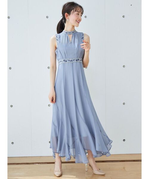 MERCURYDUO（マーキュリーデュオ）の「カラーエンブロイダリードレス