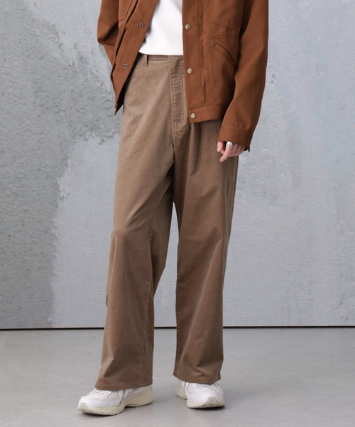 LUCAS-001/コーデュロイワイドパンツ（その他パンツ）｜Apo(s)ture（ア