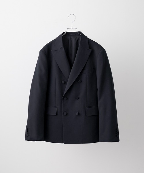 CLEL core.】Super 100s Bishu Wool Double Tailored Jacket