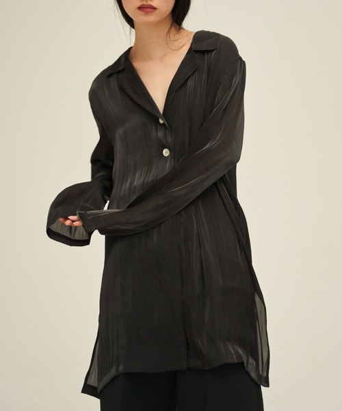 ENOF（イナフ）の「sheer jacket（シャツ/ブラウス）」 - WEAR