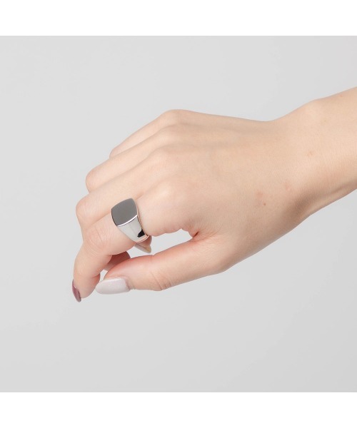 セール】TOM WOOD cushion polished ring トムウッド クッション