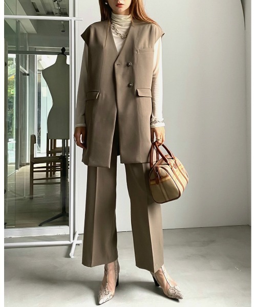 Ameri（アメリ）の「BOX VEST SET UP（セットアップ）」 - WEAR