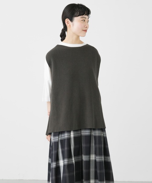 かぐれ（カグレ）の「コットンニットベスト（ベスト）」 - WEAR
