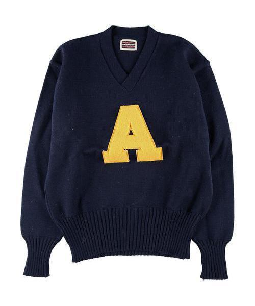 ブランド古着】レタードニットセーター（ニット/セーター）｜VINTAGE