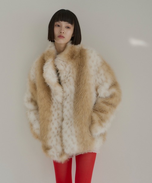 haek（ハク）の「fur coat/ファーコート haek SELECT（その他アウター