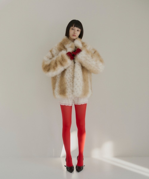 haek（ハク）の「fur coat/ファーコート haek SELECT（その他アウター
