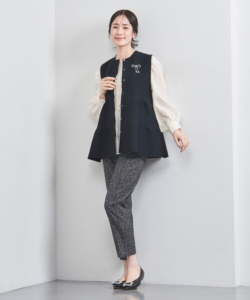 UNITED ARROWS（ユナイテッドアローズ）の「P リボンブローチ ニット