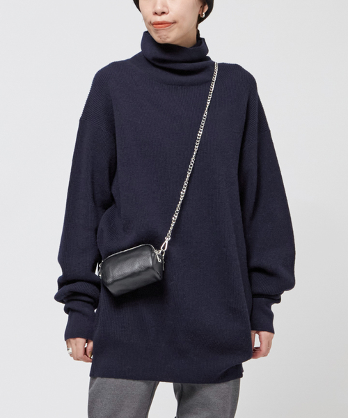 ニノ様】AP STUDIO タートルネックニット 黒 KNIT | AP STUDIO｜AP