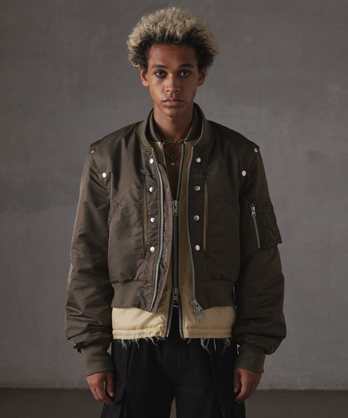 GRANCY（グランシー）の「【GRANCY】Volume LayeredDesign MA-1