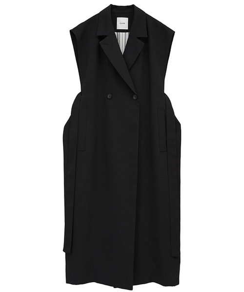 セール】【CLANE/クラネ】DOUBLE BREASTED GILET/ダブルブレストジレ