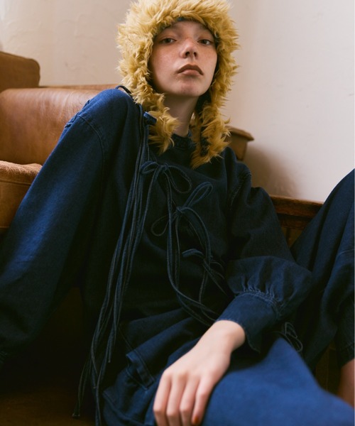 PERNA（ペルナ）の「デニムオールインワン（つなぎ/オールインワン