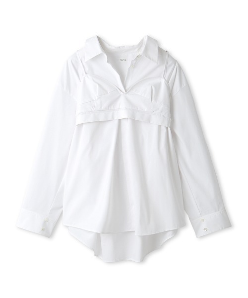 ビスチェコンビシャツ（シャツ/ブラウス）｜FRAY I.D（フレイ