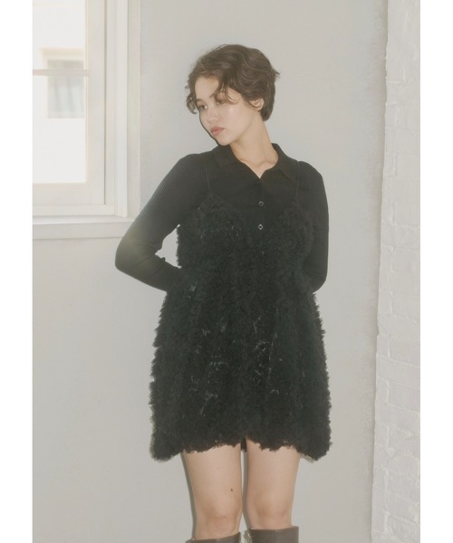 NOTREemor（ノートルエモア）の「tulle mini dress（ドレス）」 - WEAR