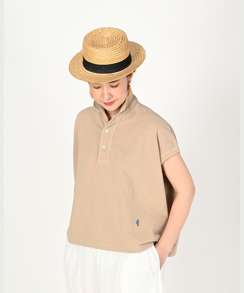 45R（フォーティファイブアール）の「ジンバカノコの馬ポロシャツ