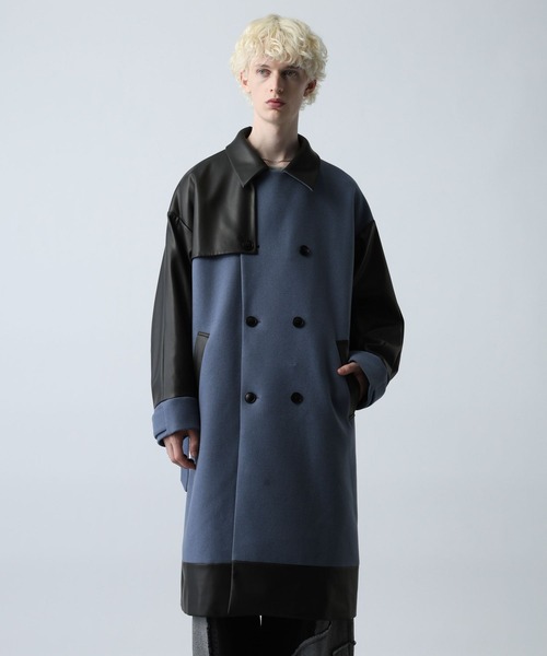 HARE（ハレ）の「ウーリーテックキリカエトレンチコート(HARE