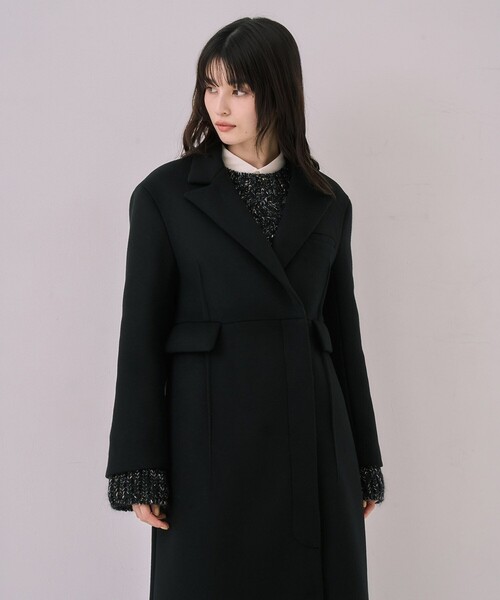 マキシチェスターコート｜オフィスカジュアル/オケージョン/保温/冬服