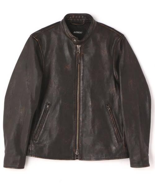 AVIREX（アヴィレックス）の「【直営店限定】AGED LEATHER SINGLE