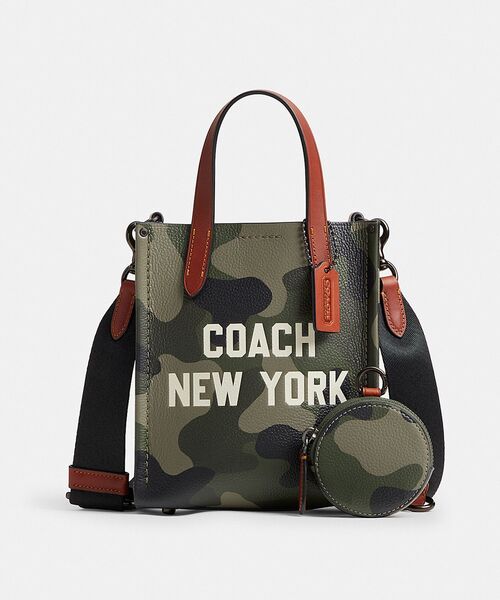 COACH（コーチ）の「リレー トート バッグ 17・カモ プリント アンド