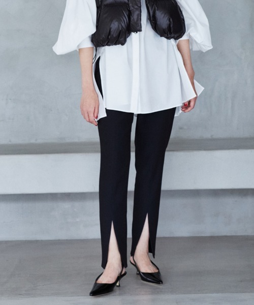 ◇2WAYツイルフロントスリットパンツ（その他パンツ）｜LE PHIL