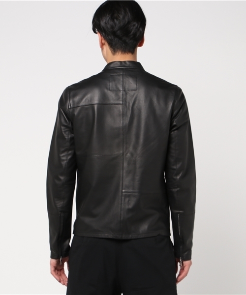 Pretty Green（プリティーグリーン）の「RANDALL ジップアップ レザー