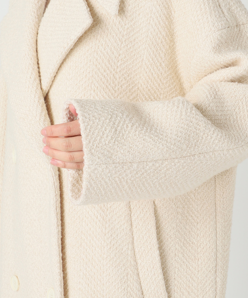 plage（プラージュ）の「GIOLICA ヘリンボン コクーンコート（その他