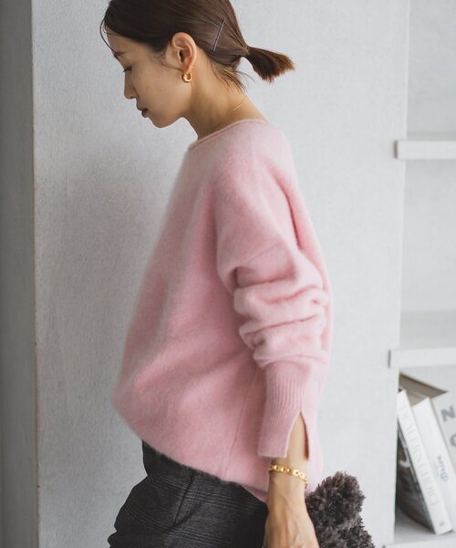 IENA（イエナ）の「fluffyファー プルオーバー（ニット/セーター