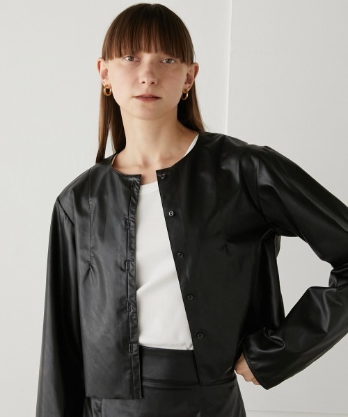 LA PEAU DE GEM（ラポドゥジェム）の「【LA PEAU DE GEM】クロップド