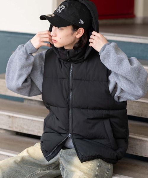 セール】WEGO/2WAYパファーベスト（ダウンベスト）｜WEGO（ウィゴー