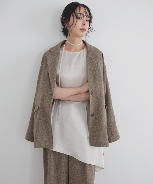 サマーツイードテーラードジャケット（テーラードジャケット）｜LIAN