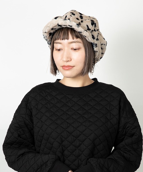 CA4LA（カシラ）の「PRINTED FUR CASQUETTE（キャスケット）」 - WEAR