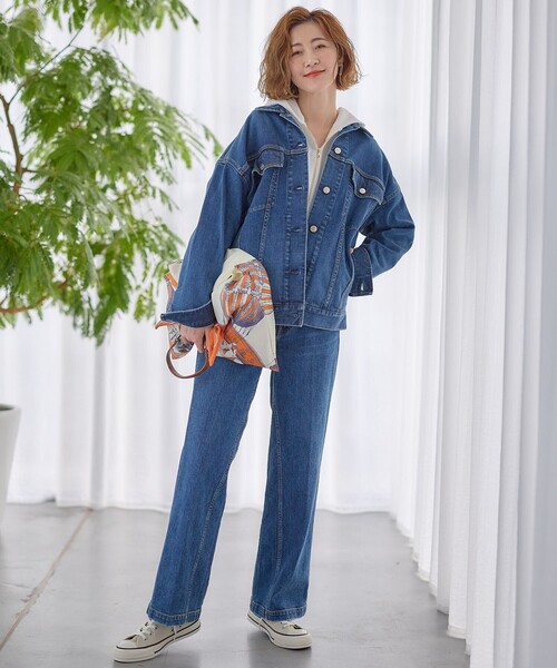 再入荷/RED CARD TOKYO×23区】オーバーサイズ デニム ジャケット