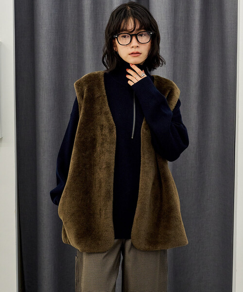 セール】ファーベスト（ベスト）｜FREAK'S STORE（フリークスストア