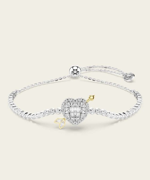 公式】【スワロフスキー】Idyllia ブレスレット, ミックスカット