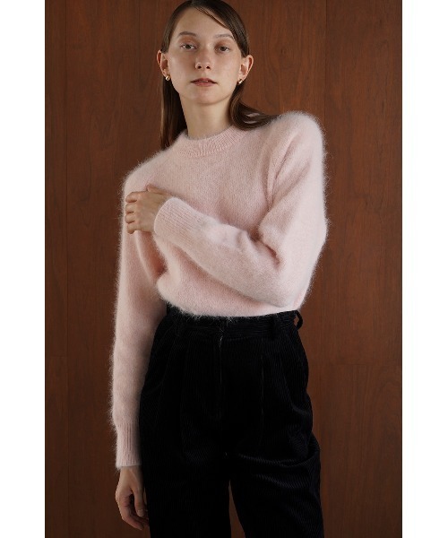 CLANE（クラネ）の「CLANE/クラネ/ANGORA COMPACT KNIT TOPS（ニット