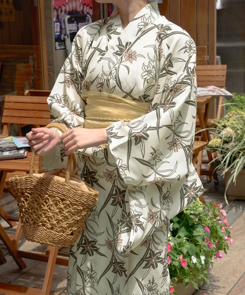 Ambre Neige（アンブルネージュ）の「2way浴衣セット／【WEB/EC限定