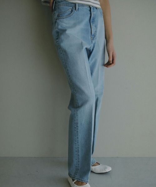 セール】YANUK×ETRE TOKYO Center Crease Straight Denim（デニム