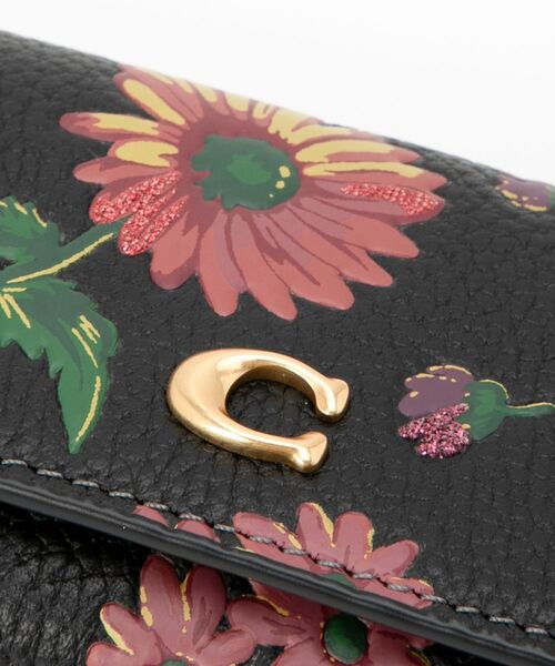 COACH（コーチ）の「6 リング キー ケース・フローラル プリント（キー