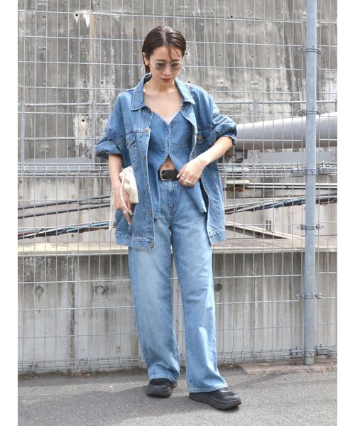 Ungrid（アングリッド）の「ビッグシルエットデニムジャケット（デニム