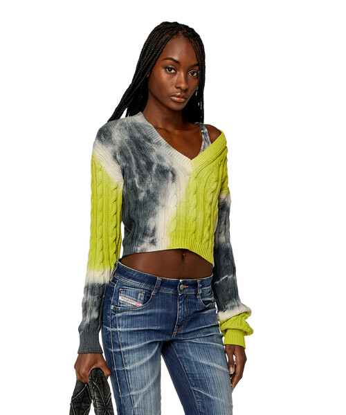 DIESEL（ディーゼル）の「レディース ニット M-JANEL（ニット/セーター