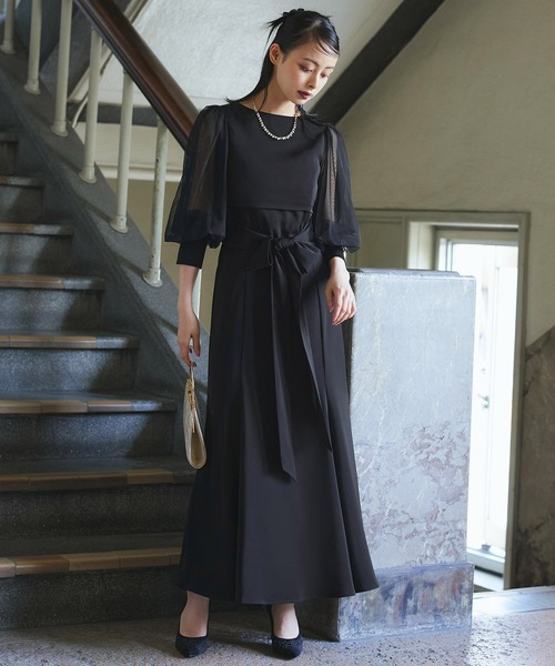 セール】オケージョンドレス 結婚式 マルチway ｜ クロスデザイン