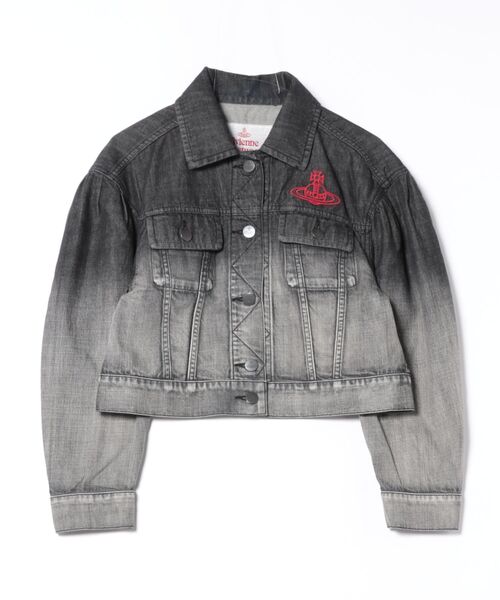Vivienne Westwood（ヴィヴィアンウエストウッド）の「DENIM ｽﾄﾗｲﾌﾟ PT