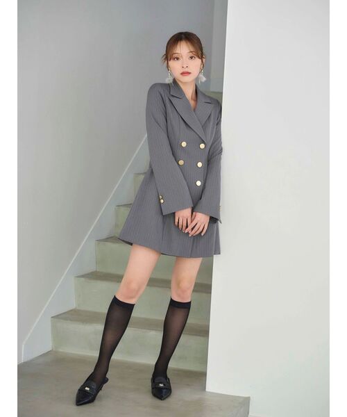 セール】2WAYフィットアンドフレアジャケットワンピース（ワンピース