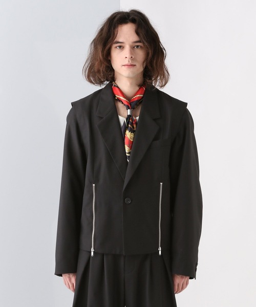 HARE（ハレ）の「【SET UP対応】2WAYZIPショートジャケット(HARE