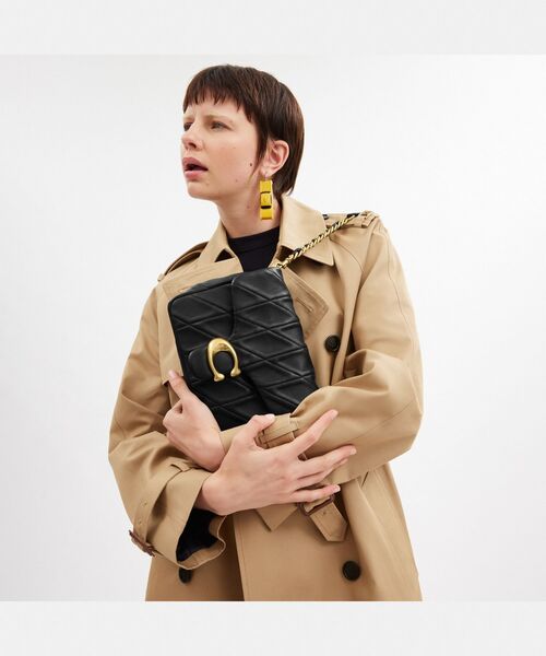 タイムズ スクエア タビー ショルダー バッグ・キルティング