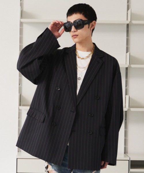soerte（ソエルテ）の「Oversized double-breasted jacket/オーバー