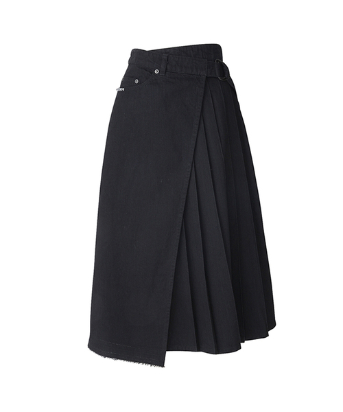 HYSTERIC GLAMOUR（ヒステリックグラマー）の「USED加工デニム ラップ